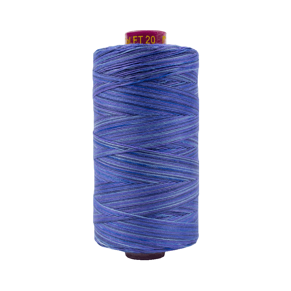 20 - Fruitti 12wt Cotton 400m - Storm by Wonderfil