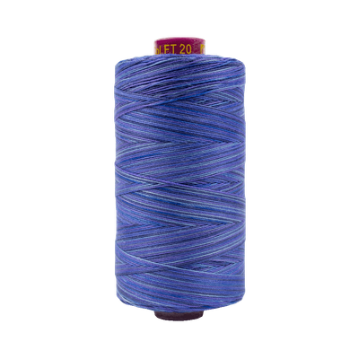 20 - Fruitti 12wt Cotton 400m - Storm by Wonderfil