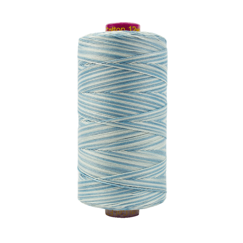 27 - Fruitti 12wt Cotton 400m - Sage by Wonderfil