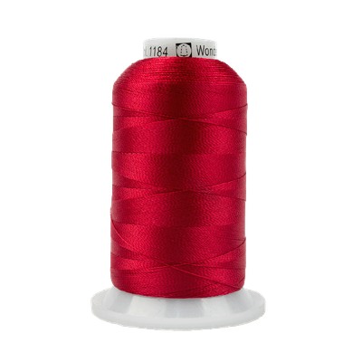 1184 - Splendor Rayon 1000m, Midnight Red by Wonderfil