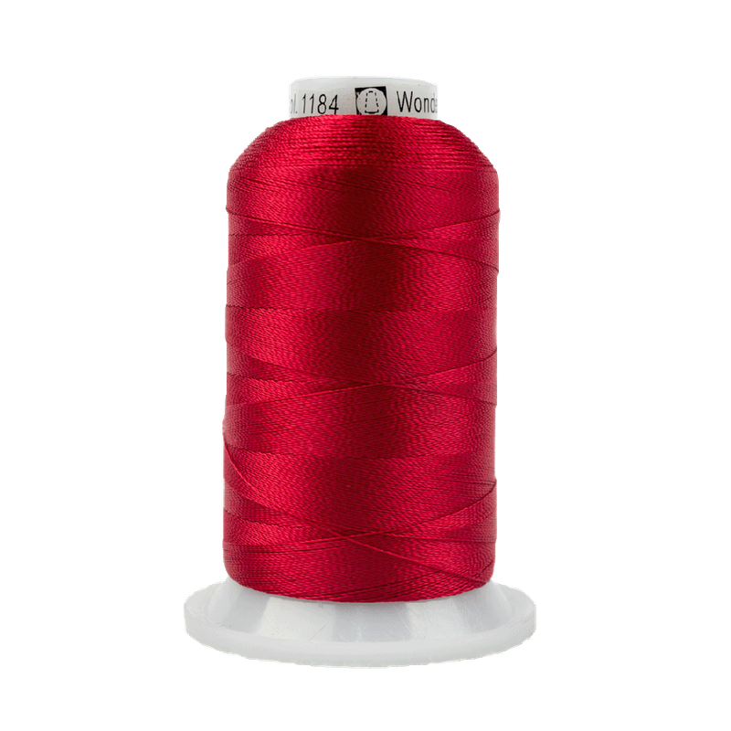 1184 - Splendor Rayon 1000m, Midnight Red by Wonderfil