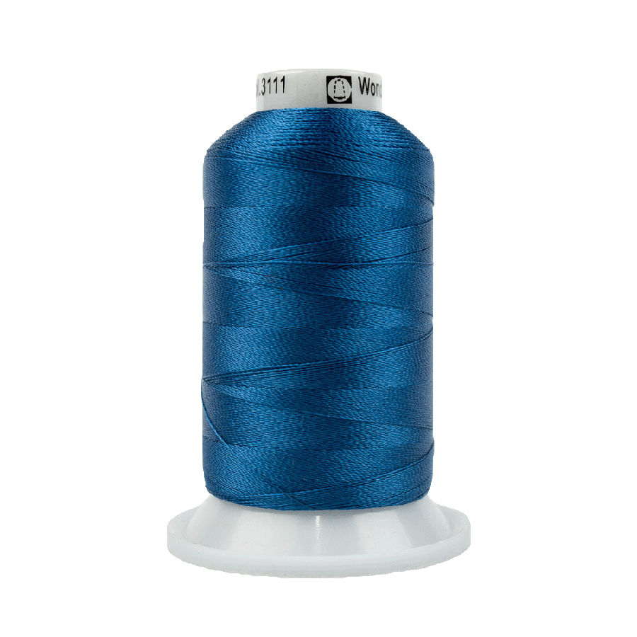 3111 - Splendor Rayon 1000m, Dark Denim by Wonderfil