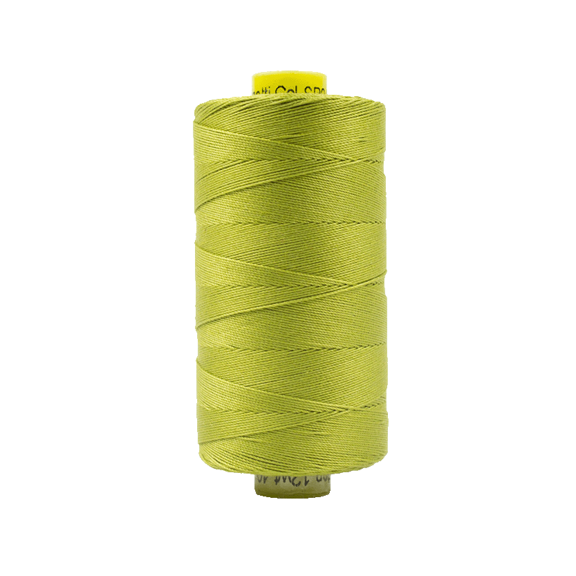 04 - 12wt Cotton Spagetti 400m - Chartreuse by Wonderfil