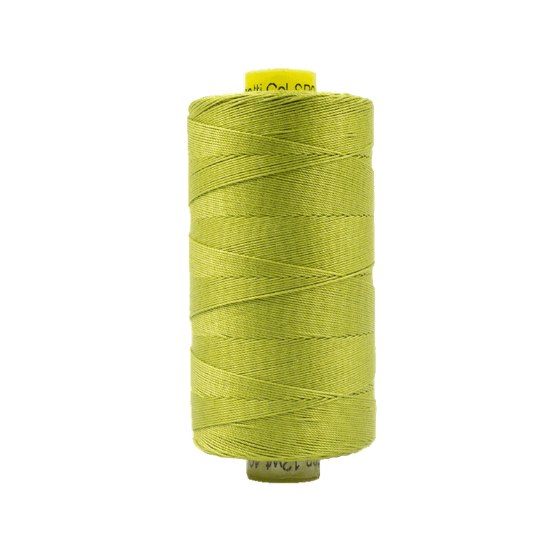 04 - 12wt Cotton Spagetti 400m - Chartreuse by Wonderfil
