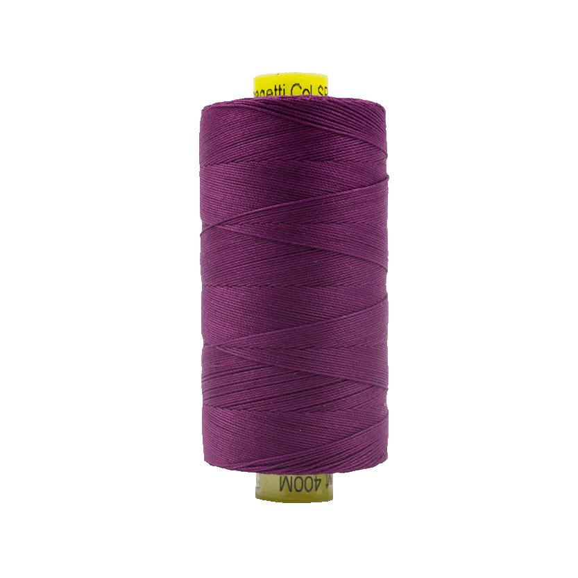 16 - 12wt Cotton Spagetti 400m - Deep Magenta by Wonderfil