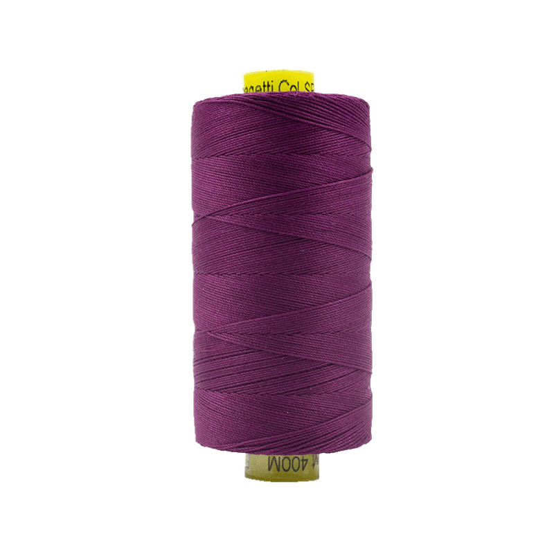 16 - 12wt Cotton Spagetti 400m - Deep Magenta by Wonderfil