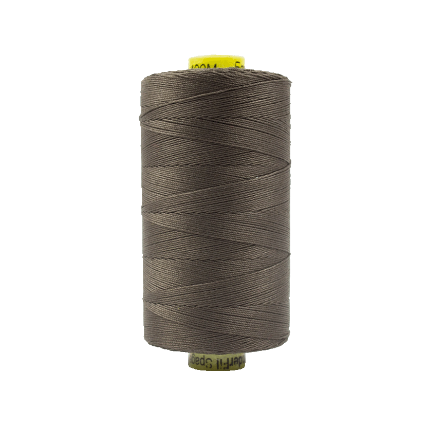 20 - 12wt Cotton Spagetti 400m - dk. Grey Taupe by Wonderfil