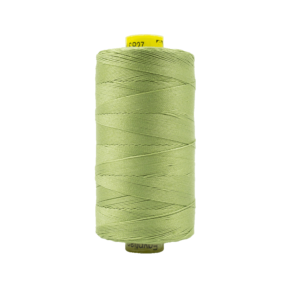 27 - 12wt Cotton Spagetti 400m - Soft Green by Wonderfil
