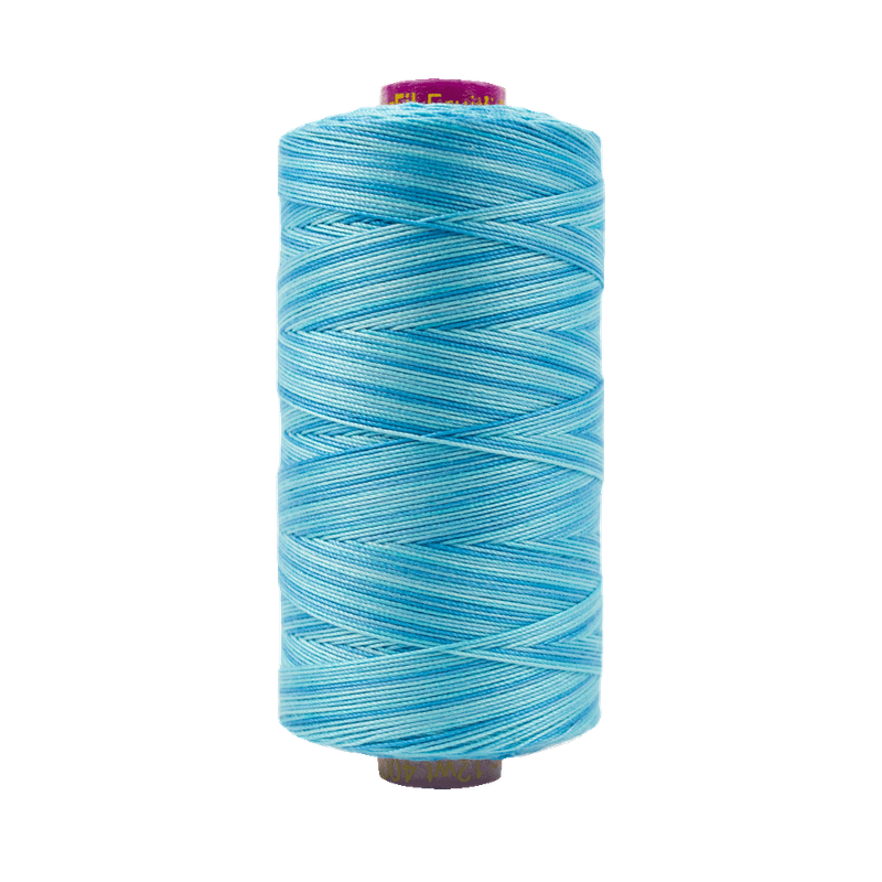 23 - Fruitti 12wt Cotton 400m - Sea Blue by Wonderfil