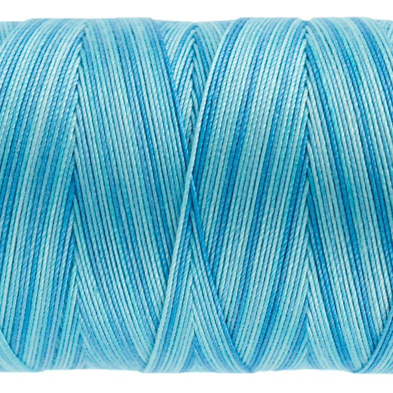 23 - Fruitti 12wt Cotton 400m - Sea Blue by Wonderfil