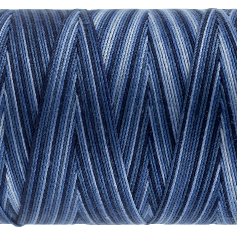 24 - Fruitti 12wt Cotton 400m - Blue Night by Wonderfil
