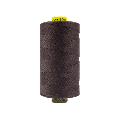 17 - 12wt Cotton Spagetti 400m - Milk Chocolate by Wonderfil