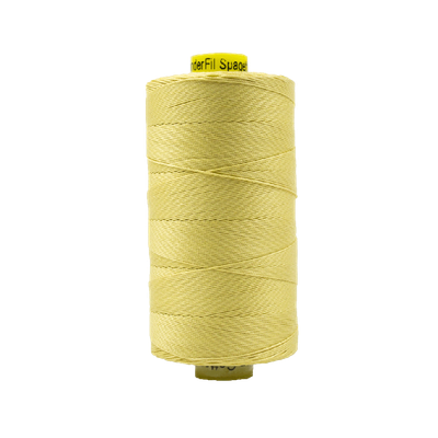 26 - 12wt Cotton Spagetti 400m - Soft Yellow by Wonderfil