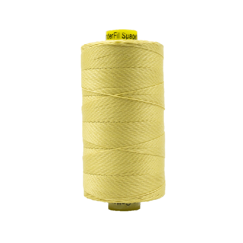26 - 12wt Cotton Spagetti 400m - Soft Yellow by Wonderfil