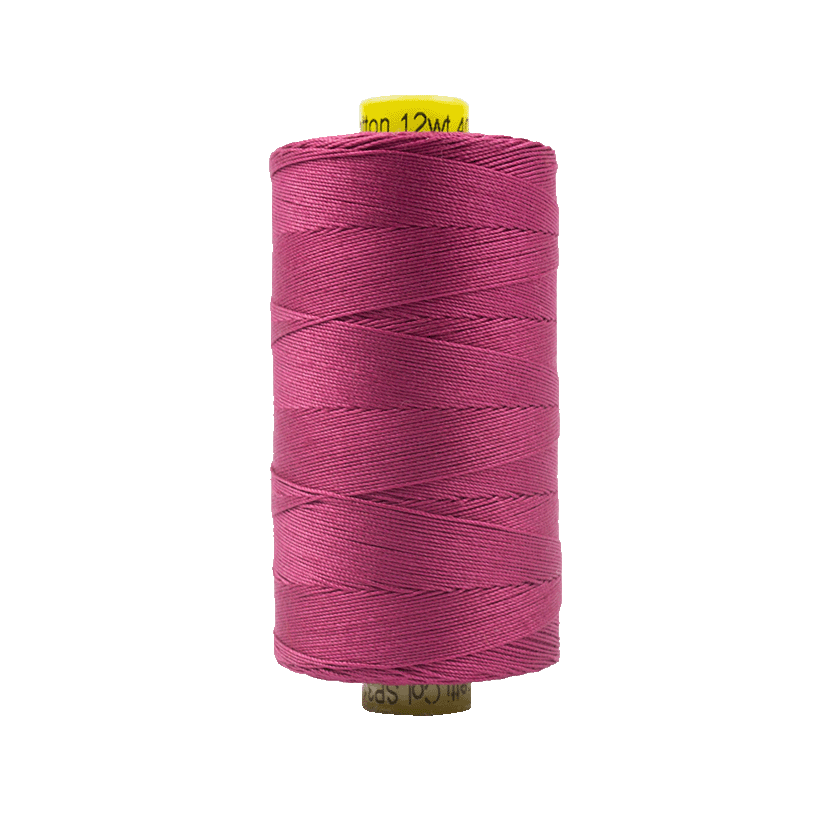 31 - 12wt Cotton Spagetti 400m - Soft Burgundy by Wonderfil