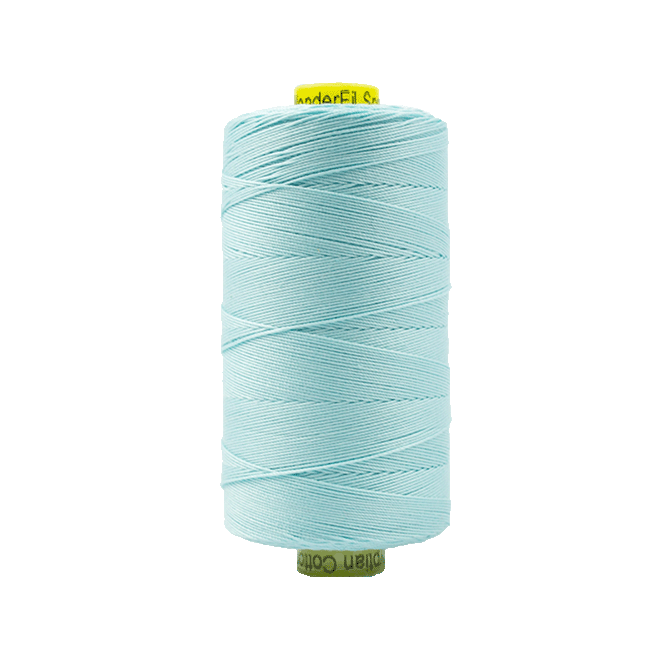 44 - 12wt Cotton Spagetti 400m - Aqua by Wonderfil