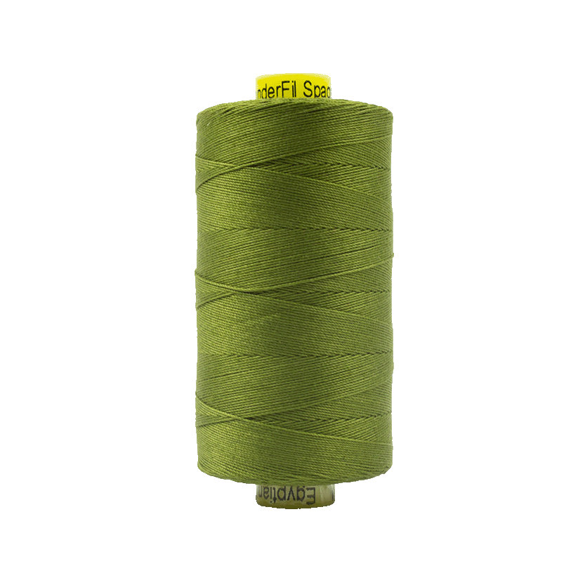 54 - 12wt Cotton Spagetti 400m - Olive by Wonderfil