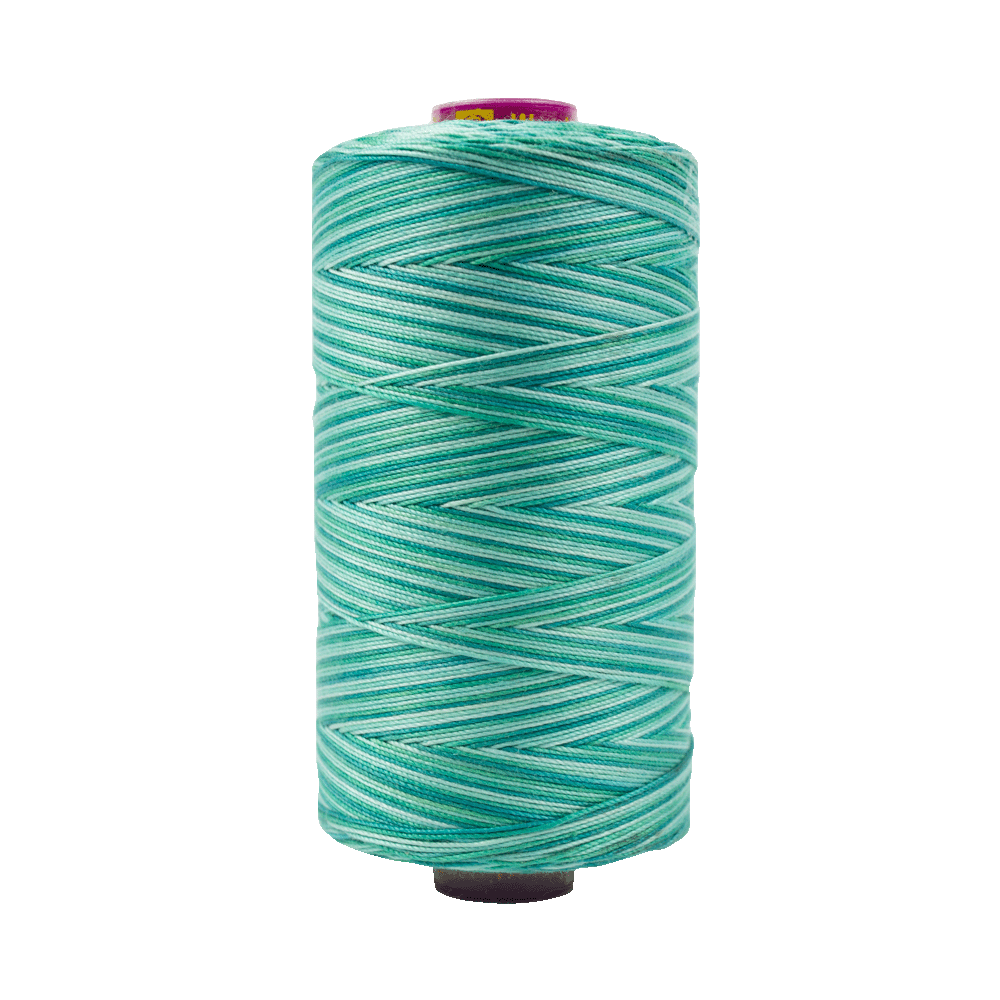 22 - Fruitti 12wt Cotton 400m - Peacock by Wonderfil