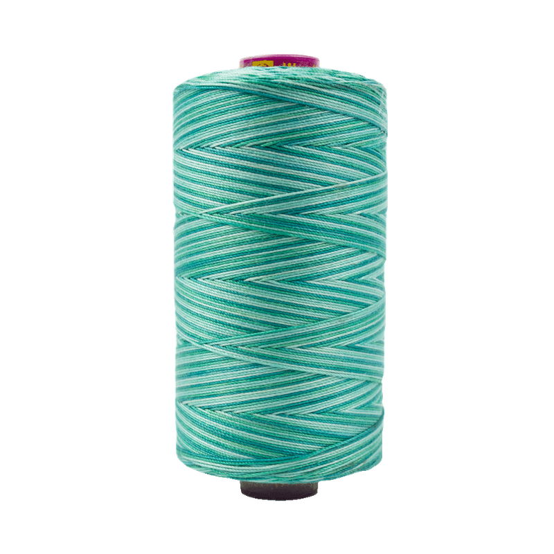 22 - Fruitti 12wt Cotton 400m - Peacock by Wonderfil