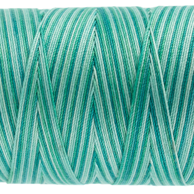 22 - Fruitti 12wt Cotton 400m - Peacock by Wonderfil