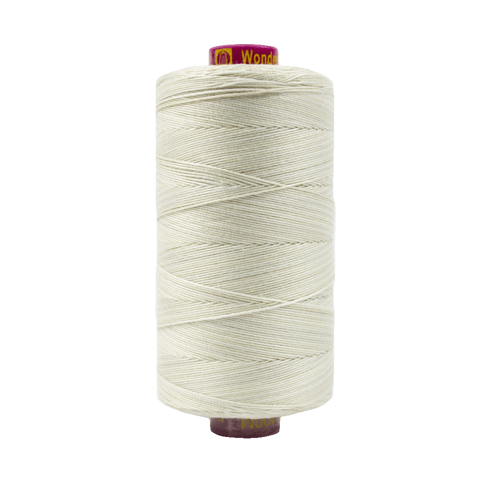 41 - Fruitti 12wt Cotton 400m - Lamb by Wonderfil