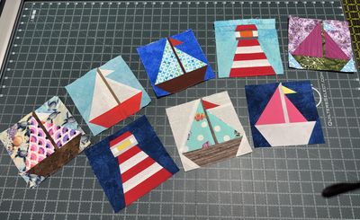 Introduction to Foundation Paper Piecing - Sail Away!
