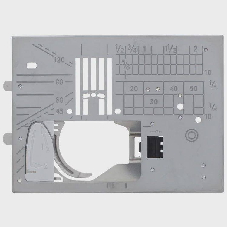 Janome 9mm Straight Stitch Needle Plate - MC6700/8200/8900/9400/ Skyline S5/S7/S9(862817107)