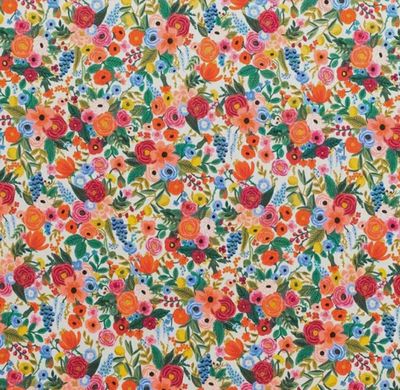 Wildwood Petite Garden Party in Cream by Rifle Paper Co. for Cotton + Steel