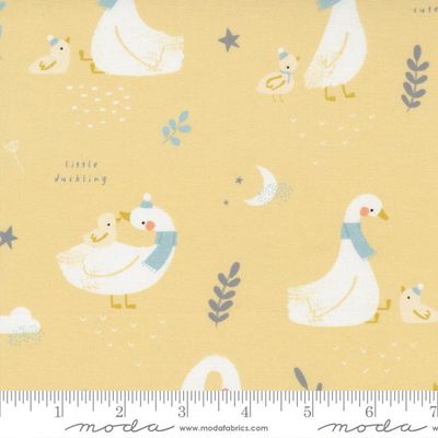 Little Ducklings Double Gauze in Yellow - 60" wide