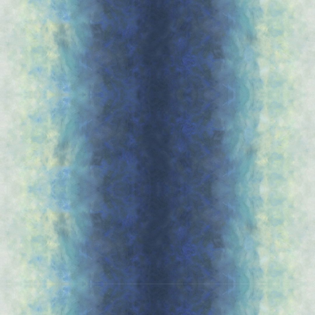 0.75m Remnant of Sky Sky Ombre 108" Wideback by Jennifer Sampou