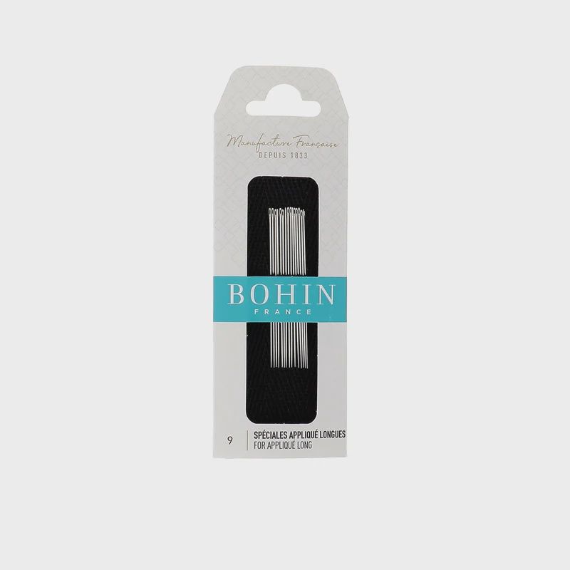 BOHIN Appliqué Long Needles Size 9 - 15 pcs