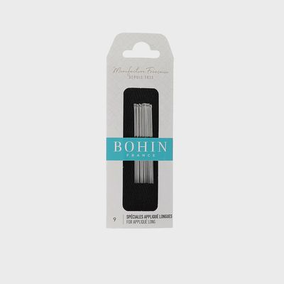 BOHIN Appliqué Long Needles Size 9 - 15 pcs