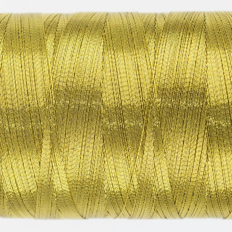 MT888 - Spotlite Metallic with Rayon Core 1000m, Gold by Wonderfil