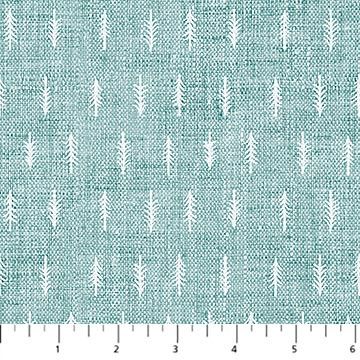 Snowdrift Trees in Mint by Ester Fallon Lau for FIGO