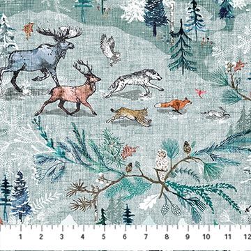 Snowdrift Snow Scene by Ester Fallon Lau for FIGO