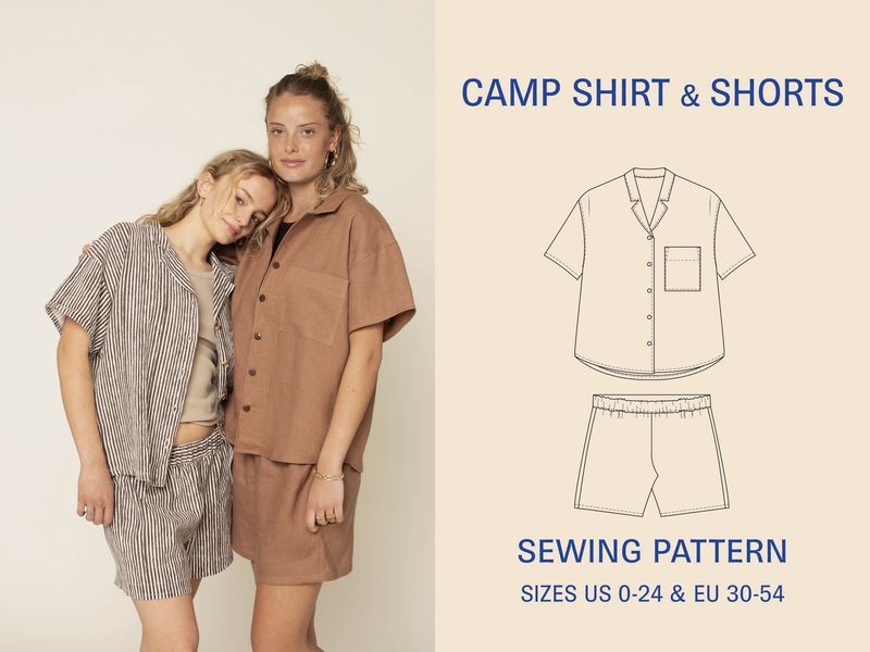 Wardrobe by Me - Camp and Shorts - Paper Pattern