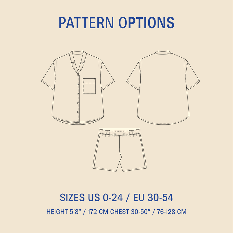 Wardrobe by Me - Camp and Shorts - Paper Pattern