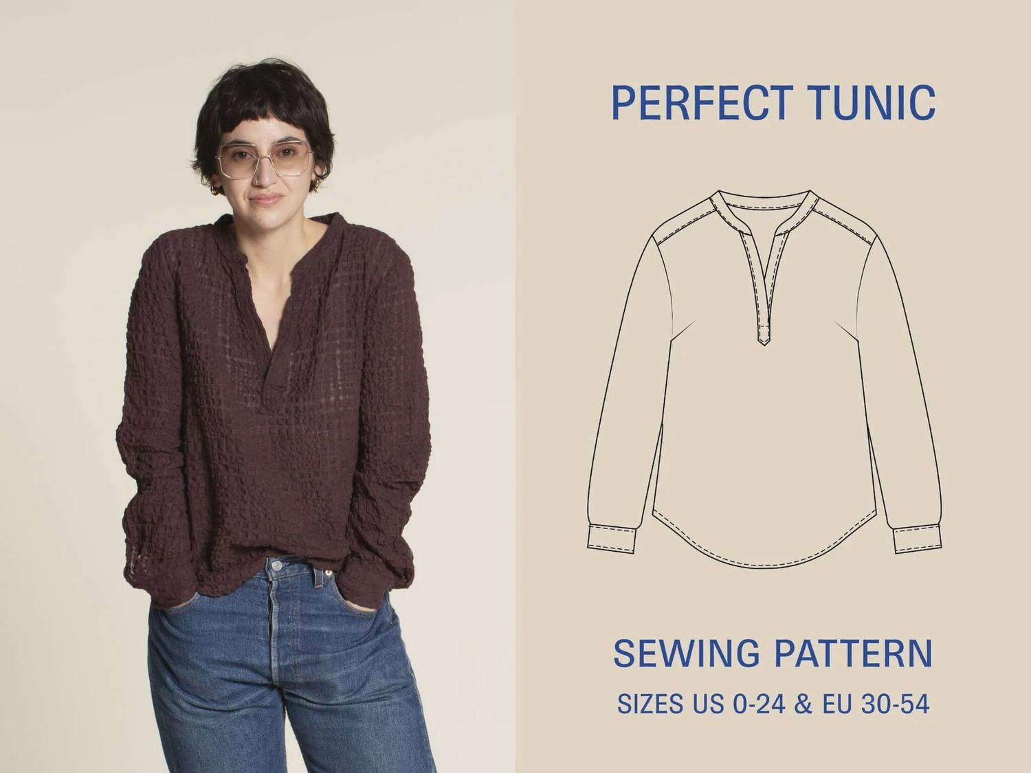 Wardrobe by Me - Perfect Tunic - Paper Pattern