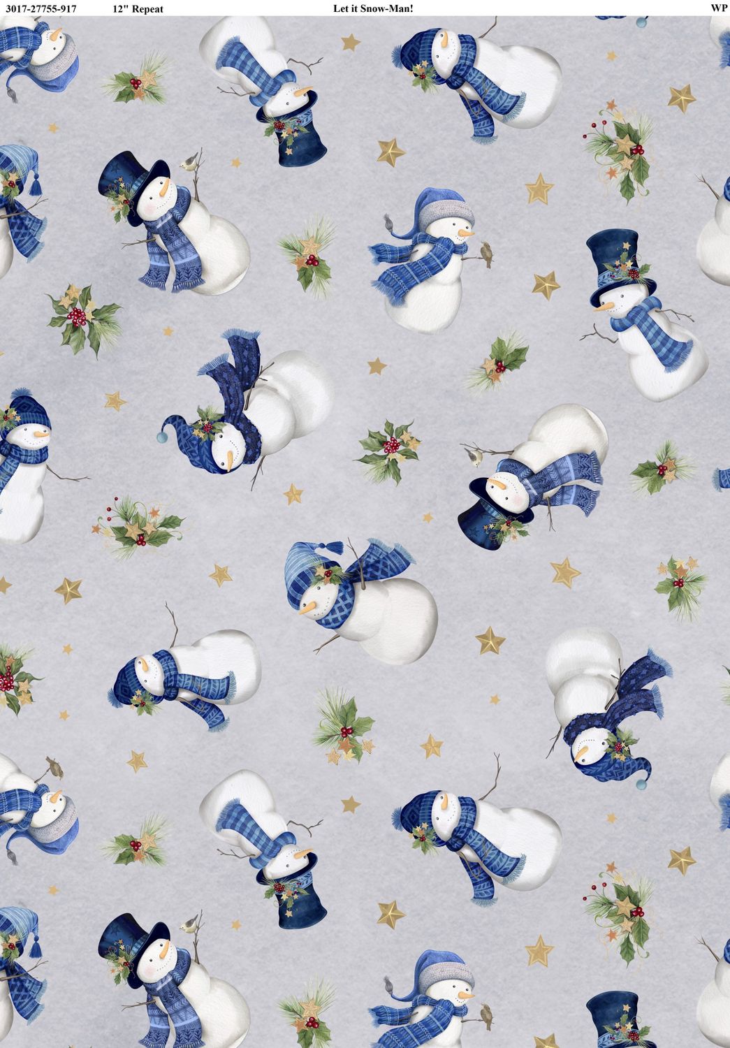 Let it Snow-Man 27755-917