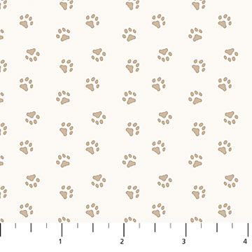 Always By My Side | Paws in Cream 91332-11 | By Figo Studio