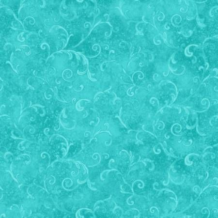Wilmington Prints | Filigree in Turquoise 42324-447