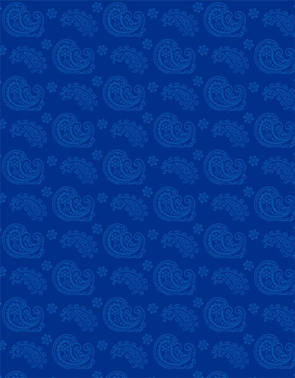 Wilmington Prints | Essentials | Blue Ribbon Paisley 1817-39085-440