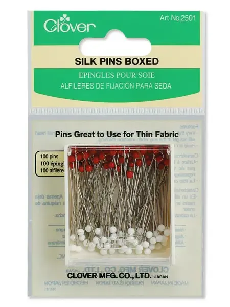 Clover Silk Pins