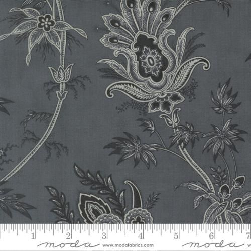 Breathtaking Blues | Plume Jacobean in Dusk| by 3 Sisters for Moda