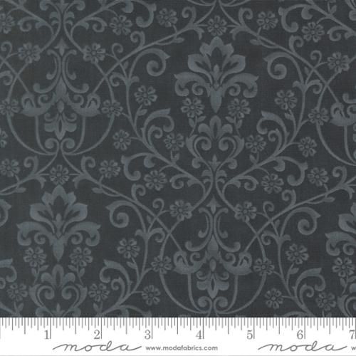 Breathtaking Blues | Damask in Midnight | by 3 Sisters for Moda