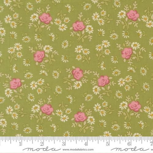 My Secret Garden | Petite Rose Garden in Grass | by Stacy lest Hsu for Moda