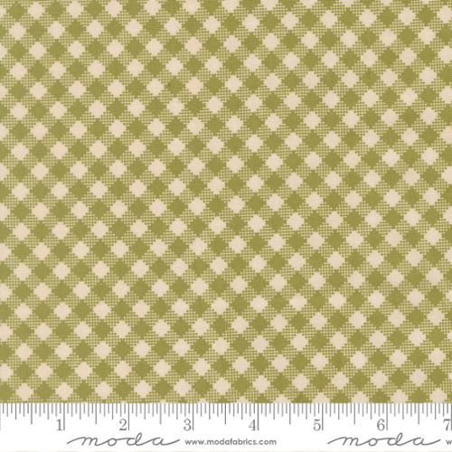My Secret Garden | Garden Gingham in Grass | by Stacy lest Hsu for Moda