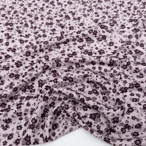 Floral Viscose Knit - Assorted Colours