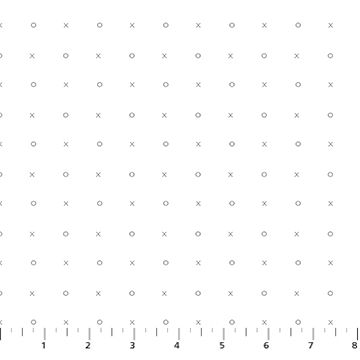Story Book Xo in White Grey for FIGO Fabrics