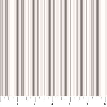Story Book Stripe in Oyster for FIGO Fabrics